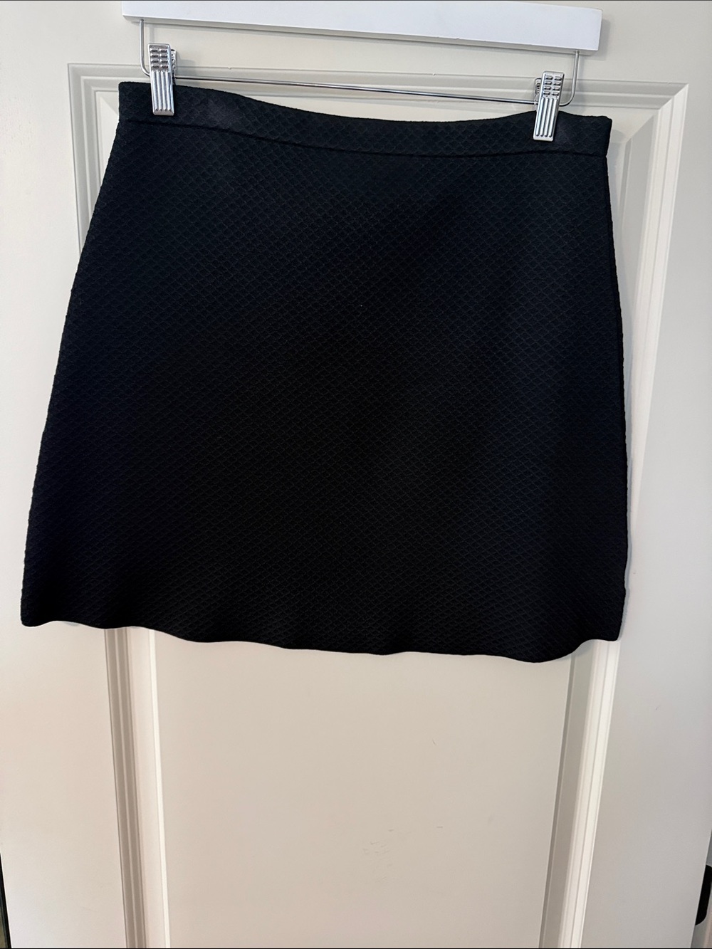 Theory Classic Black A-Line Skirt